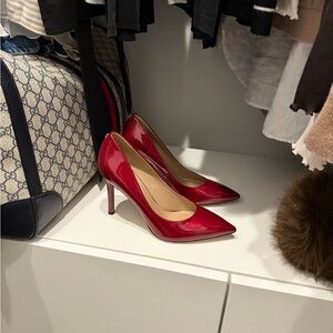 Sam Edelman Glossy Red Heels